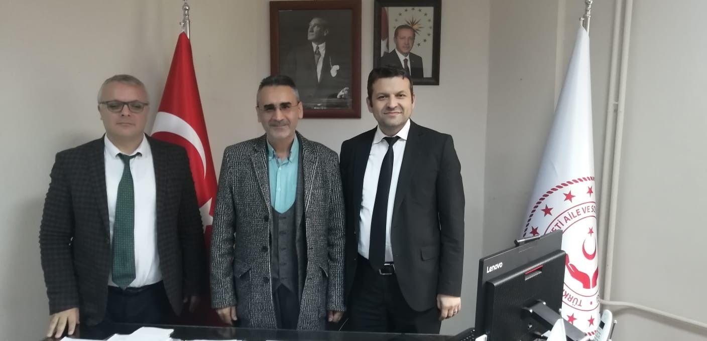 Doç. Dr. Şerif ESENDEMİR, Aile ve Sosyal Hizmetler İstanbul İl Müdürlüğü Yetkilileriyle